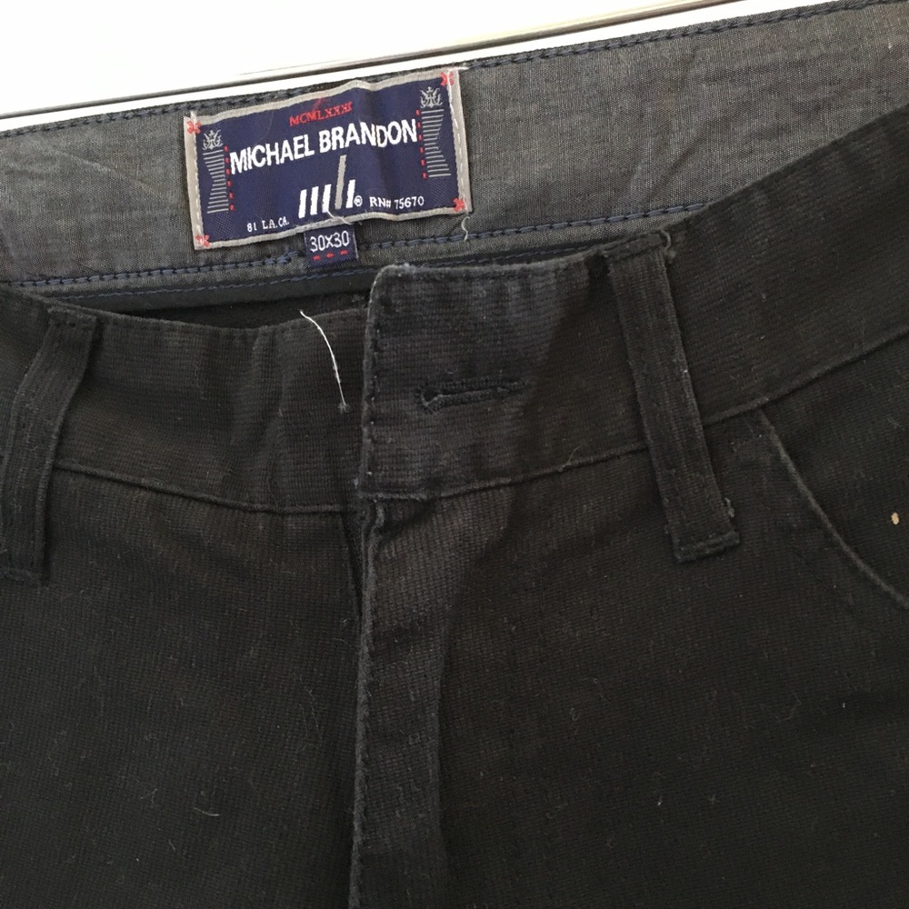 FINAL MARKDOWN Michael Brandon slacks 30 x 30 - Picture 3 of 5